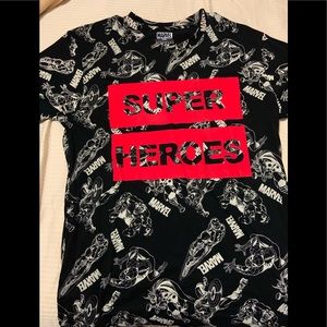 Eleven Paris Marvel Super Heroes Shirt Medium